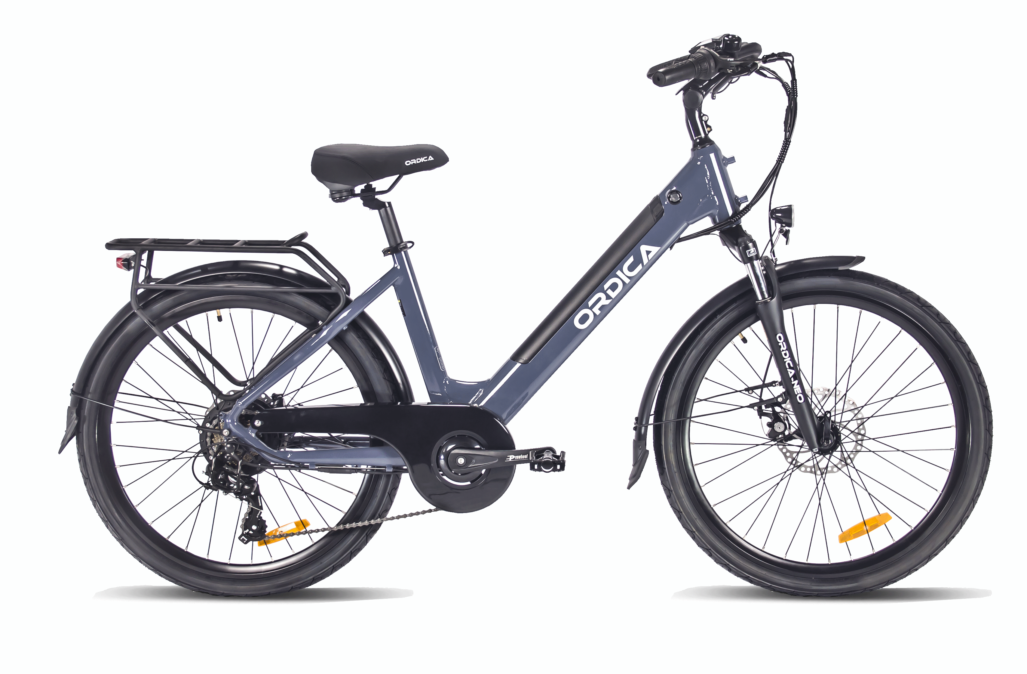 ORDICA Swift - 26 inch Blue Step Thru eBike